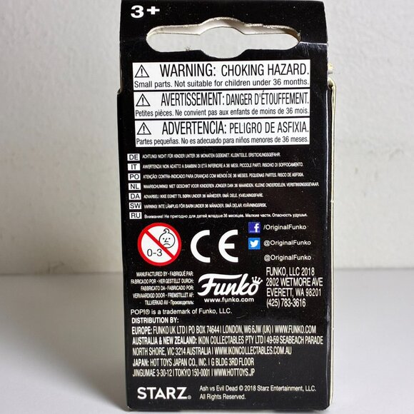 Funko Hot Topic Exclusive Pocket Pop Keychain ASH VS EVIL DEAD - Picture 3 of 5